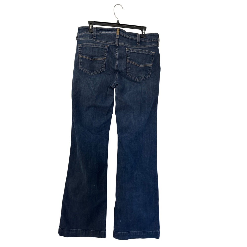 Ariat REAL Denim Perfect Rise Trouser Jeans Nashville Dark Wash 32XL Ophelia
